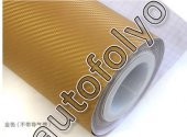 Karbon Folyo Altın Kendinden Yapışkanlı 127 CM X 2 METRE - 3
