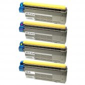 Oki MC770Dn Muadil Toneri Set CMYK - 2