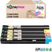 Xerox WorkCentre 7525 Muadil Toneri Set CMYK - 2