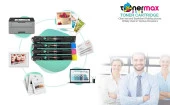 Xerox WorkCentre 7525 Muadil Toneri Set CMYK - 4