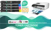 Xerox WorkCentre 7525 Muadil Toneri Set CMYK - 5