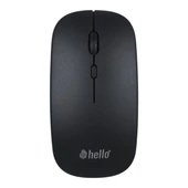 Hello HL-19092 USB 2.4Ghz 1600DPI Kablosuz Mouse - Ergonomik Tasarım thumbnail 3