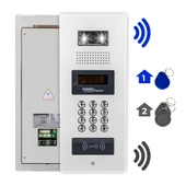 Powermaster 980C98RD NFC Destekli Görüntülü Diafon Kapı Kilit Akıllı Ev Güvenliği Sistemi Vericisi - 1