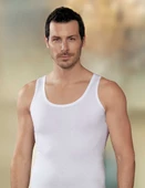 Şahinler E030 Erkek Geniş Askılı Likralı Sporcu Atlet - 1