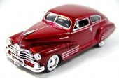 Motor Max 1948 Chevrolet Aerosedan Fleetline 1:24 Diecast Model Araba Kırmızı - 1