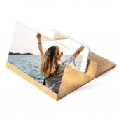 Büyük Boy Cep Telefonu Ekran Büyüteç HD Video Amplifikatör Smart Phone Stand ( 30 cm ) - 1