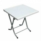 60x60 cm Ebatlı Plastik Katlanır Çalışma Masası - Ders Çalışma Masası - 1