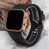 Yeni Model - Led Ekranlı Dijital Saat Trend Silikon Kol Saati ST-303755 - 1