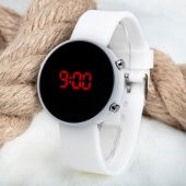 Spectrum! Watch Led White Unisex Silikon Bileklik Led Dijital Kol Saati ST-303480 - 5