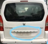 PEUGEOT PARTNER VAN BOXER EXPERT ARKA BAGAJ YAZI - 8665.RW - 3
