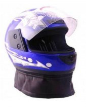 Motosiklet Kask Boyunluklu Çeneli Renkli Karışık Beden Mrt - 1