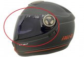 Motosiklet Kask Camı 913 Model Çeneli Siyah Mbk - 1