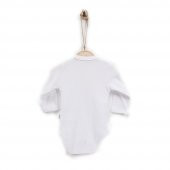 KitiKate Organik Uzun Kol Bebe Body 76582 Beyaz - 2