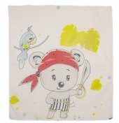 Sevi Bebe Pano Baskılı Müslin Battaniye 120x100 ART-311 Korsan - 1