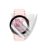 Samsung Galaxy Watch FE 40mm Uyumlu 3 Adet Şeffaf Ekran koruyucu Nano Jelatin thumbnail 1