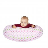 Sevi Bebe Yastıklı Anne Bebek Emzirme Minderi ART-579 Pembe Üçgen - 7