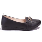 Dagoster DZA07-147231CN Siyah Ortopedik Günlük Babet Kadın Ayakkabı - 2