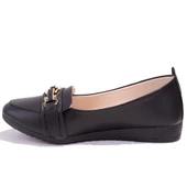 Dagoster DZA07-147231CN Siyah Ortopedik Günlük Babet Kadın Ayakkabı - 3