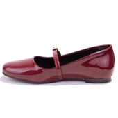 Dagoster DZA07-115052CN Bordo Günlük Babet Kadın Ayakkabı - 3