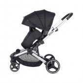 Prego 2071 İbiza Pro İkiz Bebek Arabası Siyah - 4