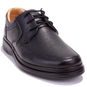 Dagoster DMA08-251CN Siyah Ortopedik Günlük Erkek Deri Ayakkabı - 1