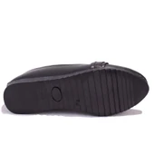 Dagoster DZA07-147230CN Siyah Ortopedik Günlük Babet Kadın Ayakkabı - 4