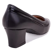 Dagoster DZA07-725505CN Siyah Klasik Topuklu Kadın Ayakkabı - 4