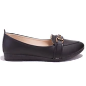 Dagoster DZA07-147199CN Siyah Ortopedik Günlük Babet Kadın Ayakkabı - 2