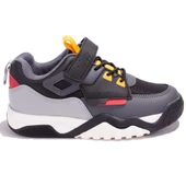 Vicco Orio 346F24K332CN Siyah Ortopedik  Günlük Erkek Çocuk Spor Ayakkabı thumbnail 2