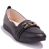 Dagoster DZA07-147231CN Siyah Ortopedik Günlük Babet Kadın Ayakkabı - 1