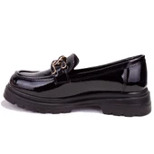 Dagoster DZA07-90811CN Siyah Rugan Günlük  Tokalı Spor Klasik  Kadın Ayakkabı - 3