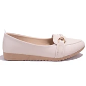 Dagoster DZA07-147230CN Bej Ortopedik Günlük Babet Kadın Ayakkabı - 2