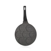 Schafer Granit 22 CM Sahan ve Emojili Pankek Tavası 26 CM thumbnail 3