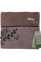 Ecocotton Organik Pamuk Havlu - Alvin Lila 80X150 - 3