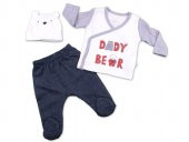 Tongs Baby Zıbın Takımı 2315 Lacivert - 1