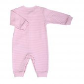 KitiKate Dreams Line Patiksiz Tulum 10695 Beyaz-Pembe - 3