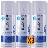 ELIXIER ANTIBAKTERIYEL  DEZENFEKTAN SPREY 150 ML  - 3 ADET - 1