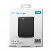 Wd 1Tb 2.5 Usb3.0 Wdbuzg0010Bbk Elements Siyah Harici Harddisk - 1