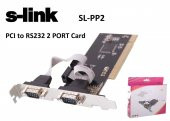 S-link  SL-PP02 2 Port rs232 Pcı Kart - 1