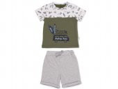 Babydola 11485 2li Takım Haki - 1