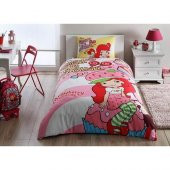 Taç Lisanslı Nevresim Takımı Tek Kişilik Strawberry Shortcake Cute - 1