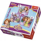 Trefl Prenses Sofia Çocuk Puzzle 20 + 36 + 50 Parça Sofia And Her Friends 3 In 1 Puzzle - 1