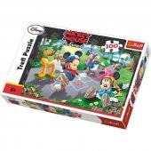 Trefl Puzzle 100 Parça Rollerskatıng Dısney Characters 16249 - 1