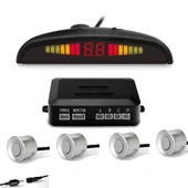 AEMPART Araç geri park sensörü led ekran ve ses ikazlı gri göz 22mm aem - 3