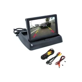 AEM Araç geri park sensörü monitör ve kameralı ses ikazlı siyah göz aem - 2