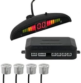 AEMPART Araç geri park sensörü türkçe ses ikazlı gri göz 22mm aem - 1