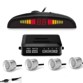 AEMPART Araç geri park sensörü türkçe ses ikazlı gri göz 22mm aem - 3