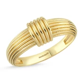 Sevilla Altın Yüzük 14K Golden Siens Şapkalı thumbnail 1