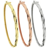 Sarmaşık Altın Kelepçe 14 Ayar - 1