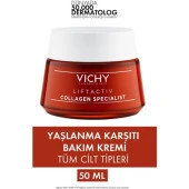Vichy Liftactiv Collagen Specialist Bakım Kremi Kolajen Üretimini Destekleyici Kırışıklık Karşıtı 50 ml - 1